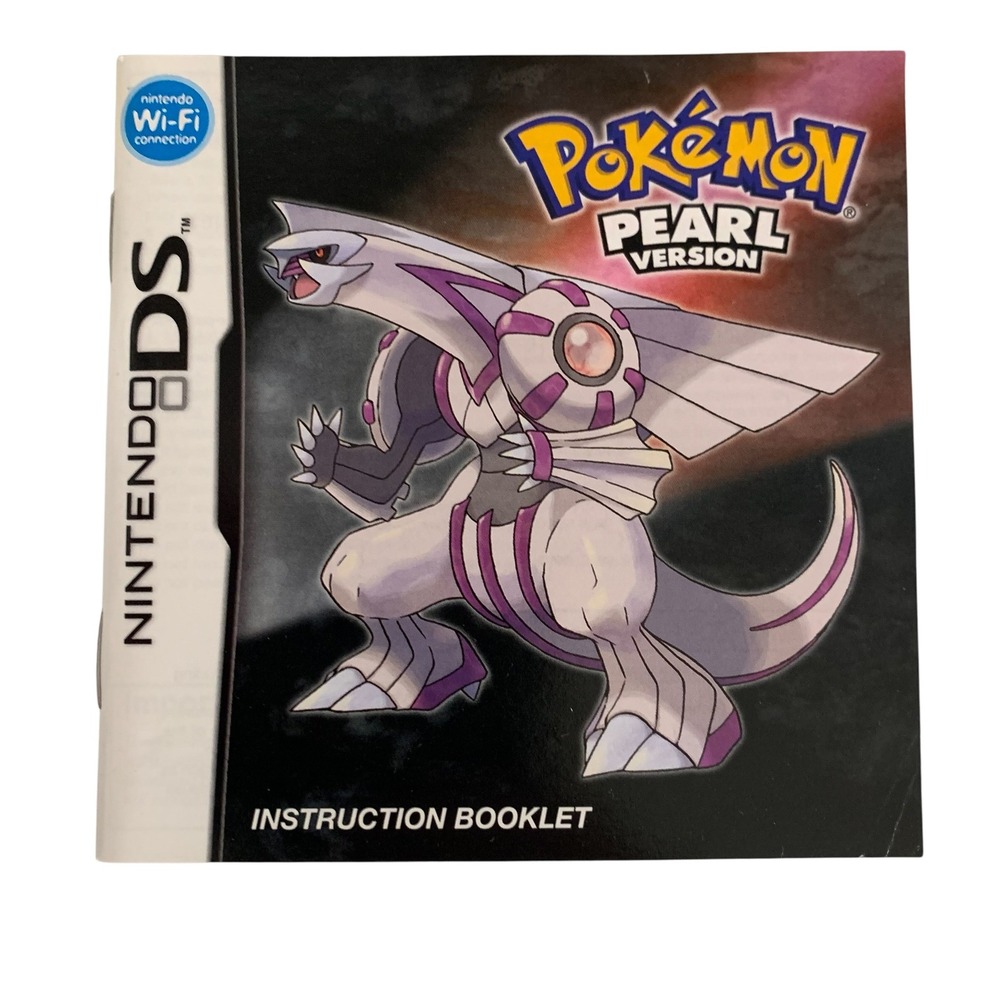 Pokemon Pearl Version Nintendo DS CIB Complete Authentic Case Manual Inserts - Picture 8 of 9